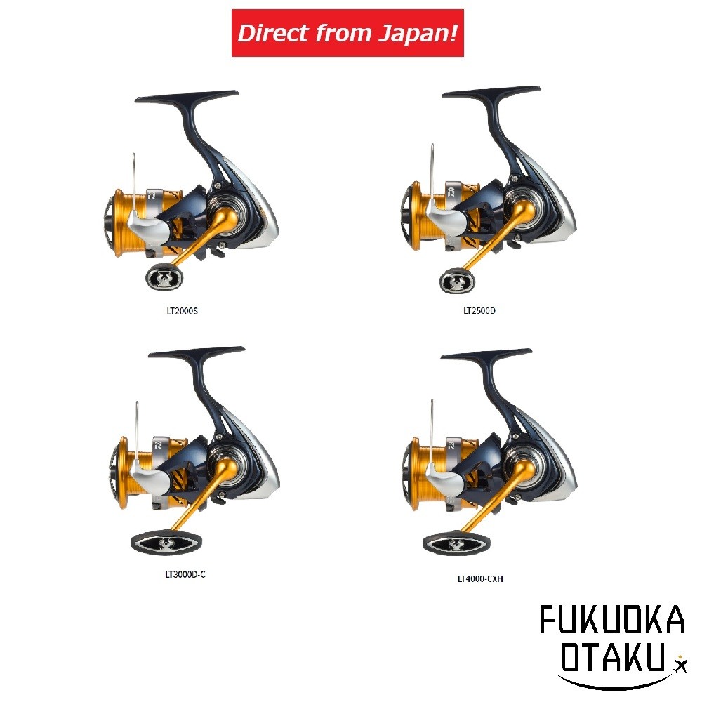 DAIWA Equipamento de Pesca Carretilha Spinning Para Pesca no Mar e Bass REVROS【Direto do Japão】