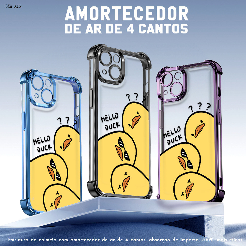 Capa Para Samsung Galaxy A15 A14 A16 A13 A12 A07 A06 A05 A06 A05S A04E A03 A03S A02S A10S Core 4G 5G Capinha De SJ0348