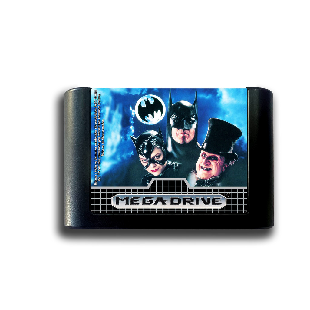 Cartucho de MegaDrive Novo Batman Returns