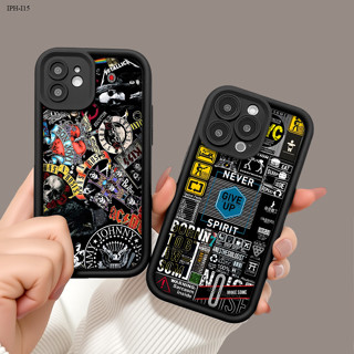 Capinha Para iPhone 15 14 13 12 11 X XS XR 7 8 SE Pro Max Plus Capa De Celular Black Case 5787 em Oferta na Shopee