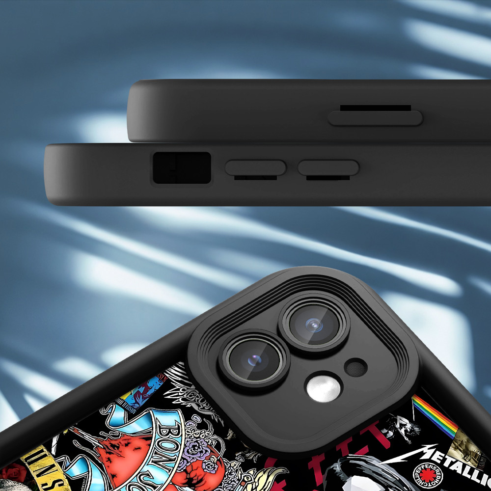 Capinha Para Xiaomi Redmi 15C 13C 14C 12C 15 12 13 4G 5G Capa De Celular Black Case 5787