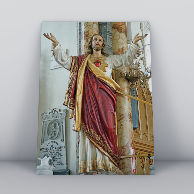 Quadro Placa Decorativa Religião Cristã 043 Religiao-043-M2