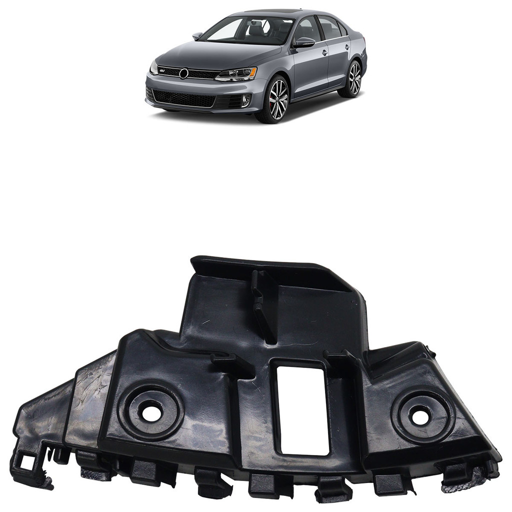 Suporte Parachoque Dianteiro Jetta 2011 2012 2013 2014 Preto Liso em Oferta na Shopee