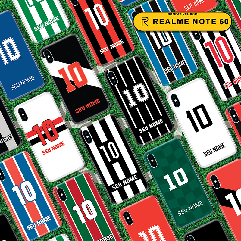 Capa Capinha para Realme Note 60 - Camisas Times Brasileiros
