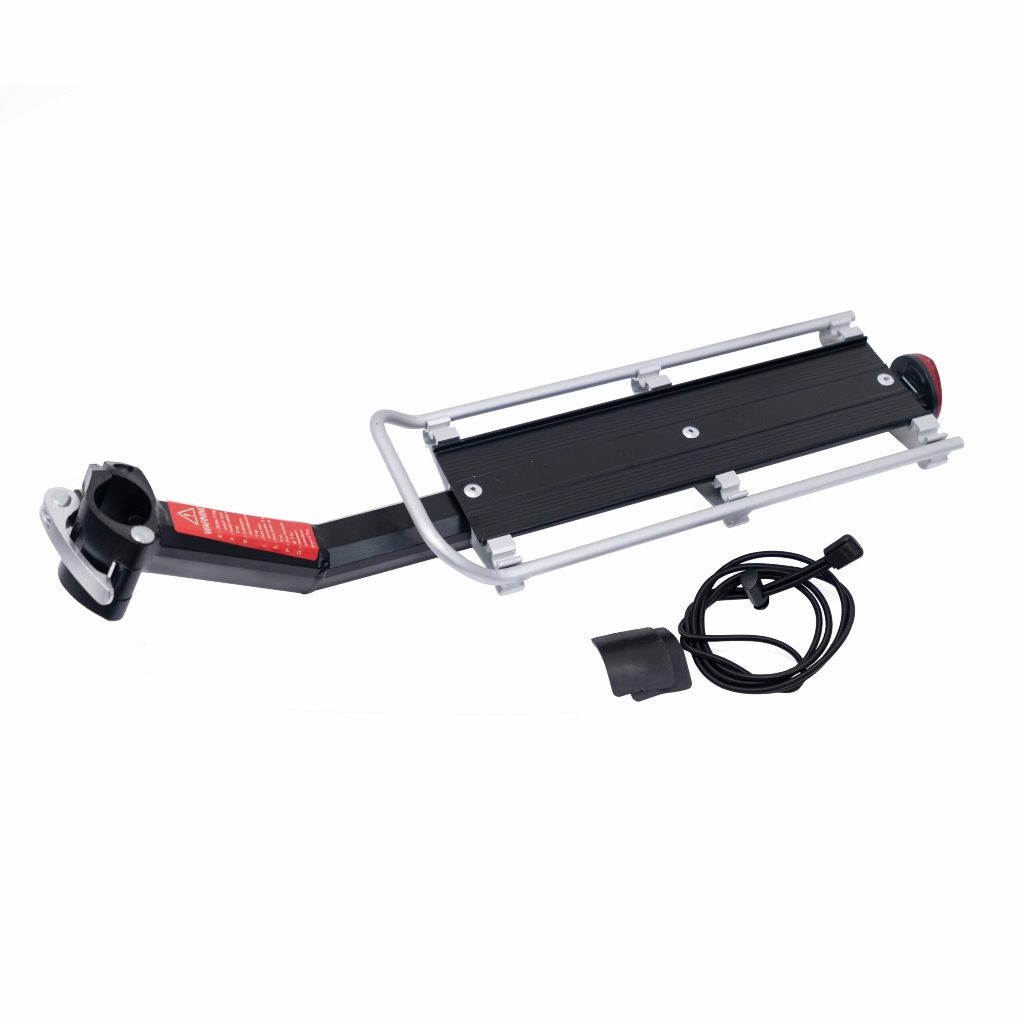 Bagageiro Blocagem Traseiro Canote 27.2/31.6mm Bike Mtb Rava