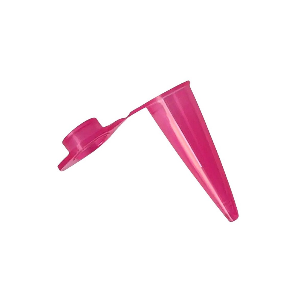 Microtubo 0,65ml Pink - 500 Unidades