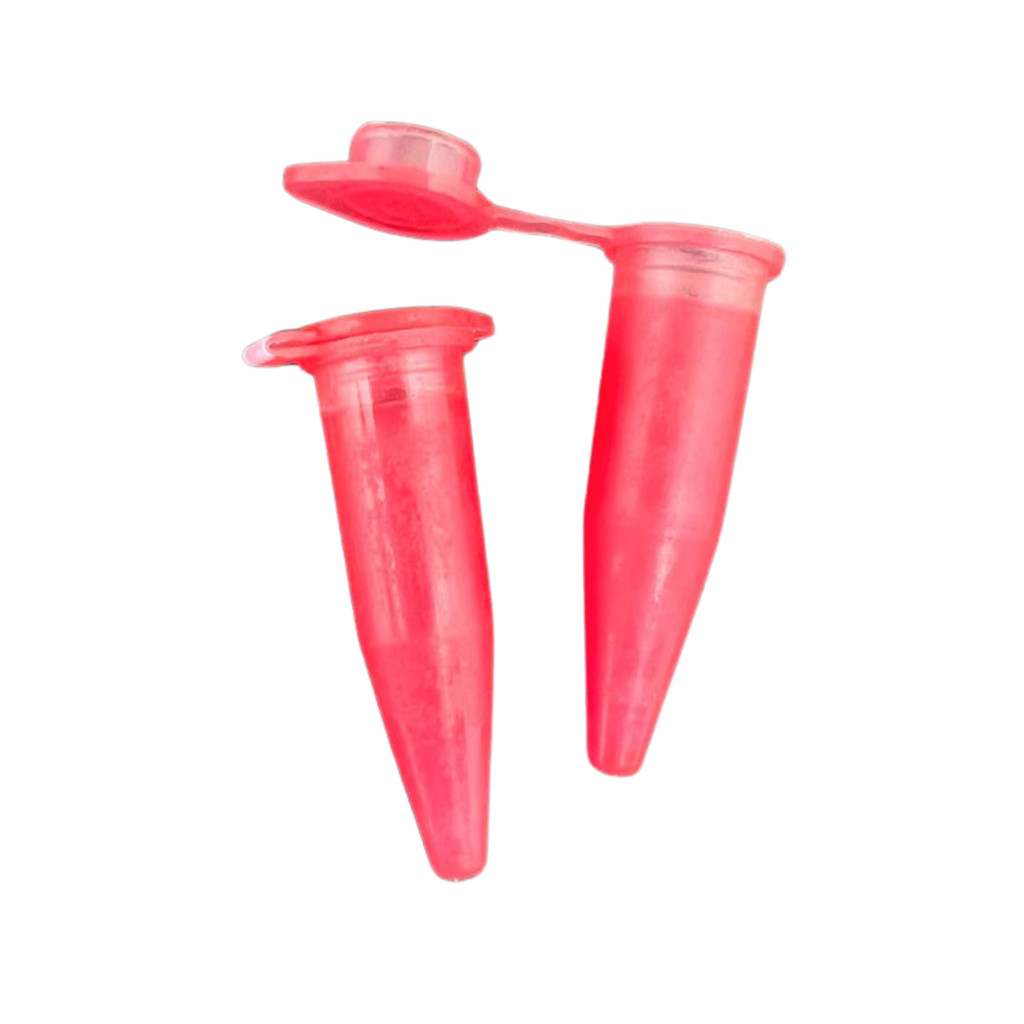 Microtubo 0,75ml Plus Vermelho C/1000 Unidades
