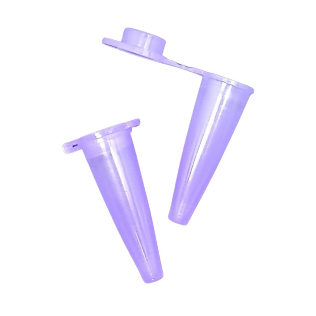 Microtubo 0,78ml Lilás - 500 Unidades REFORÇADO