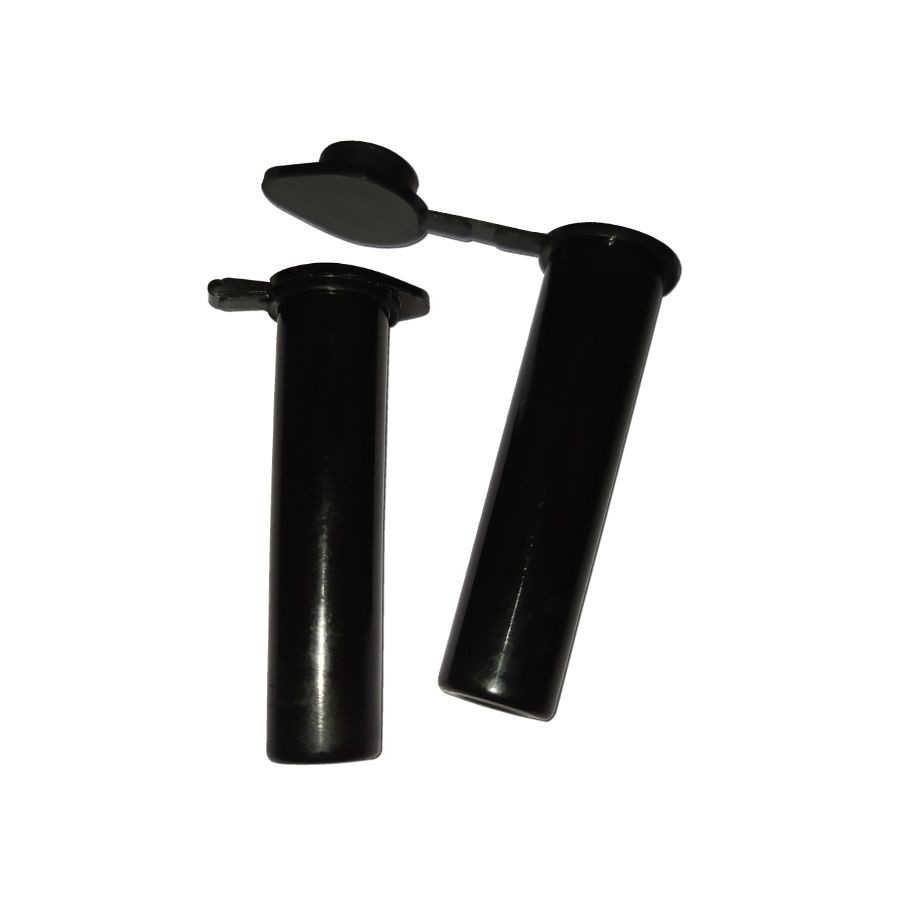 Microtubo 2,7ml Preto Fechado - 500 Unidades