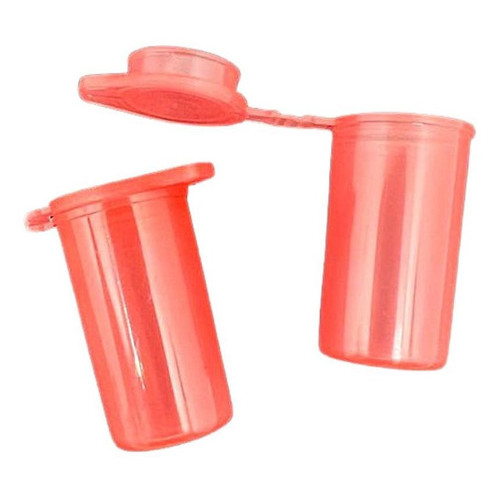 Microtubo Fundo Chato 4,5ml Vermelho - 500 Unidades
