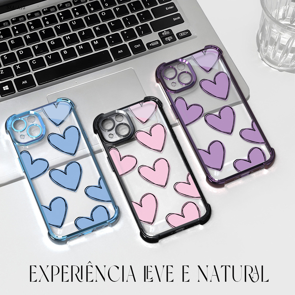 Capa Para Samsung Galaxy A15 A14 A16 A13 A12 A07 A06 A05 A06 A05S A04E A03 A03S A02S A10S Core 4G 5G Capinha De SJ0472