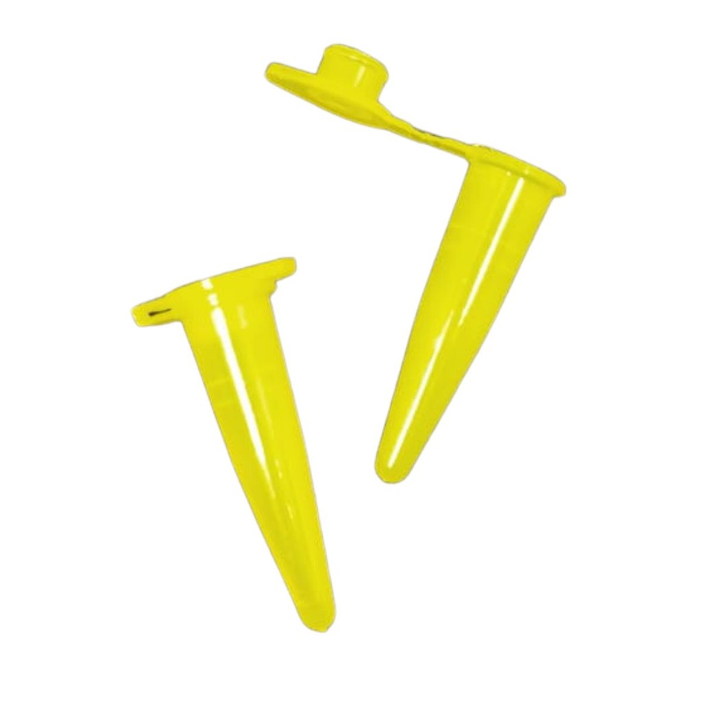 Microtubo 0,38ml Amarelo - 1000 Unidades