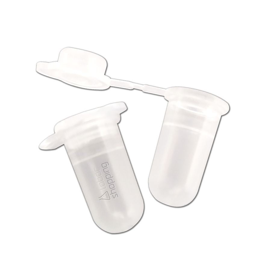 Microtubo Flaconete Batom 0,7ml Interno 1,0ml Com 1.000 Unidades - Incolor