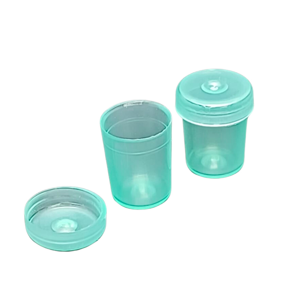 Microtubo Provador Verde 0,7mL com Tampa Plana de Pressão C/1.000 Unidades