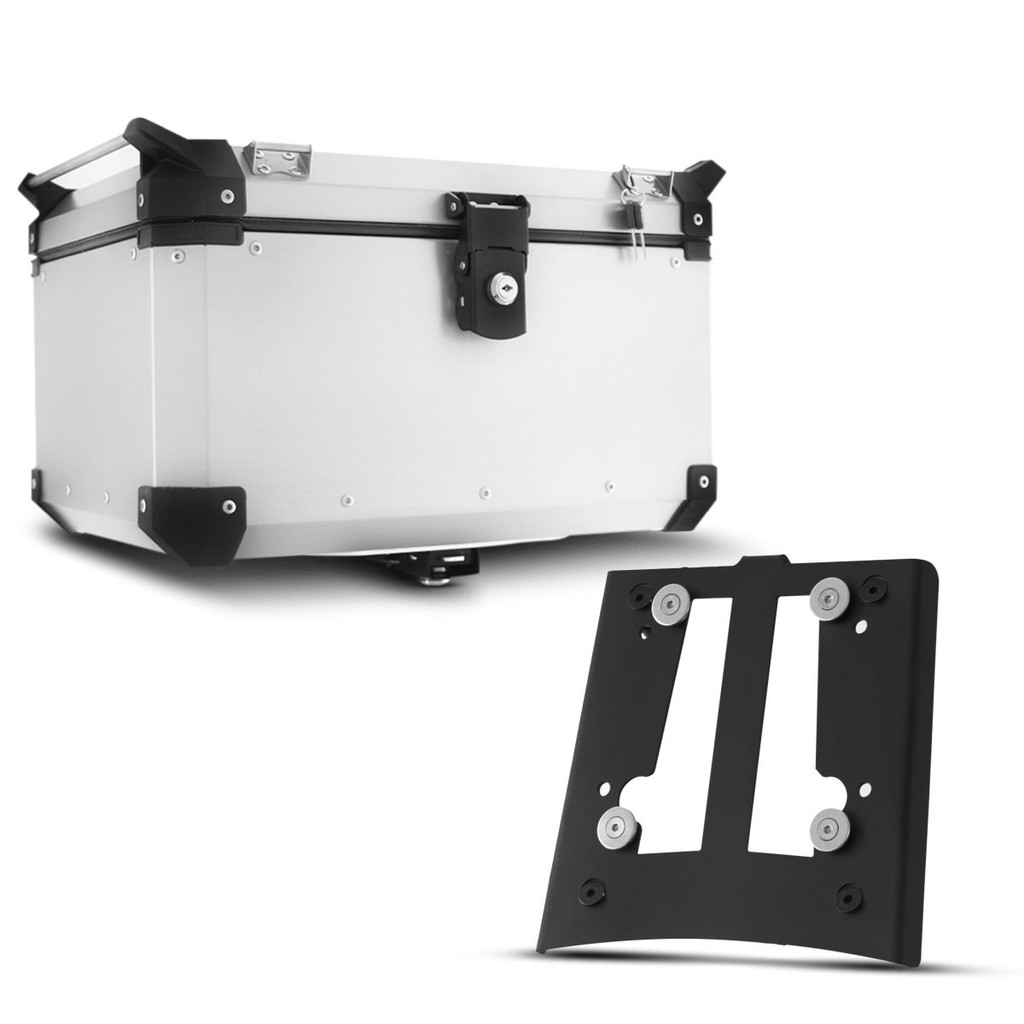 Baú+base De Fixação Top Case 48 Litros Super Adventure Dl 650/1000 V-strom 2003/11