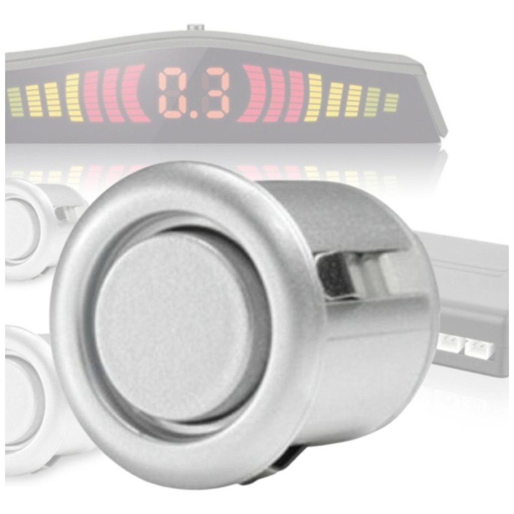 01  Radar P Sensor De Re Parachoque Cor Cinza Universal