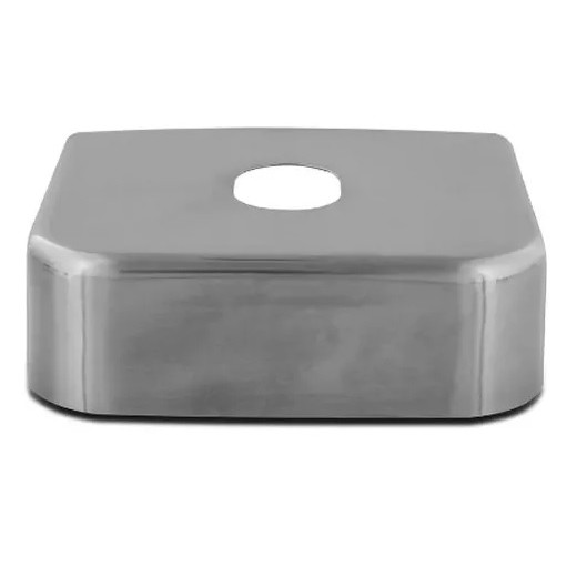 Capa do Engate Inox 85mm Para Toyota SX4 Etios Rav4 Inox Cromado