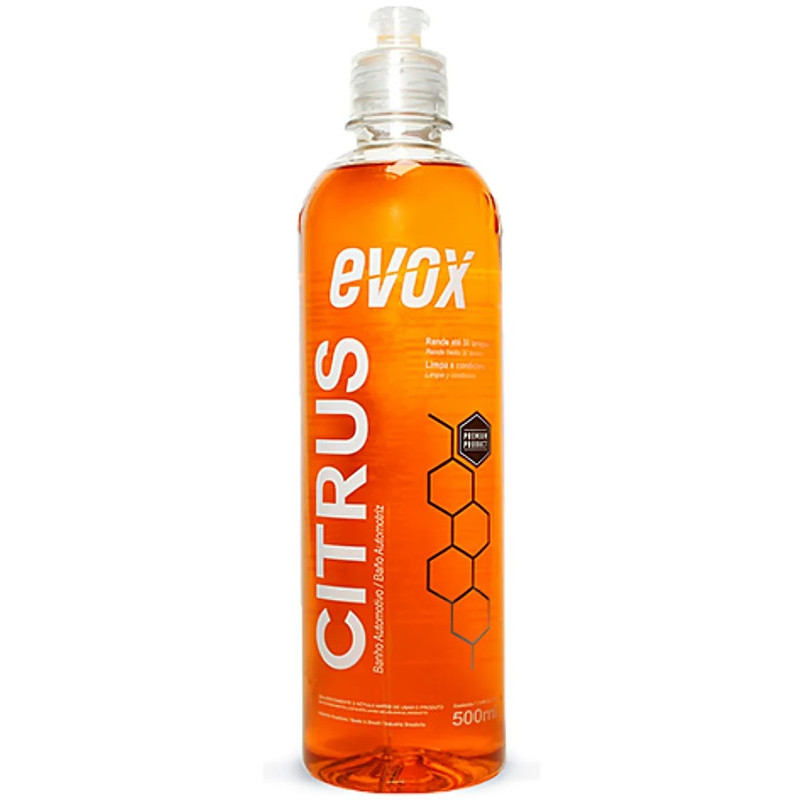 Shampoo Lava Auto Banho Automotivo Citrus Para Hyundai Hb20 I30 HR Ph Neutro 500ml