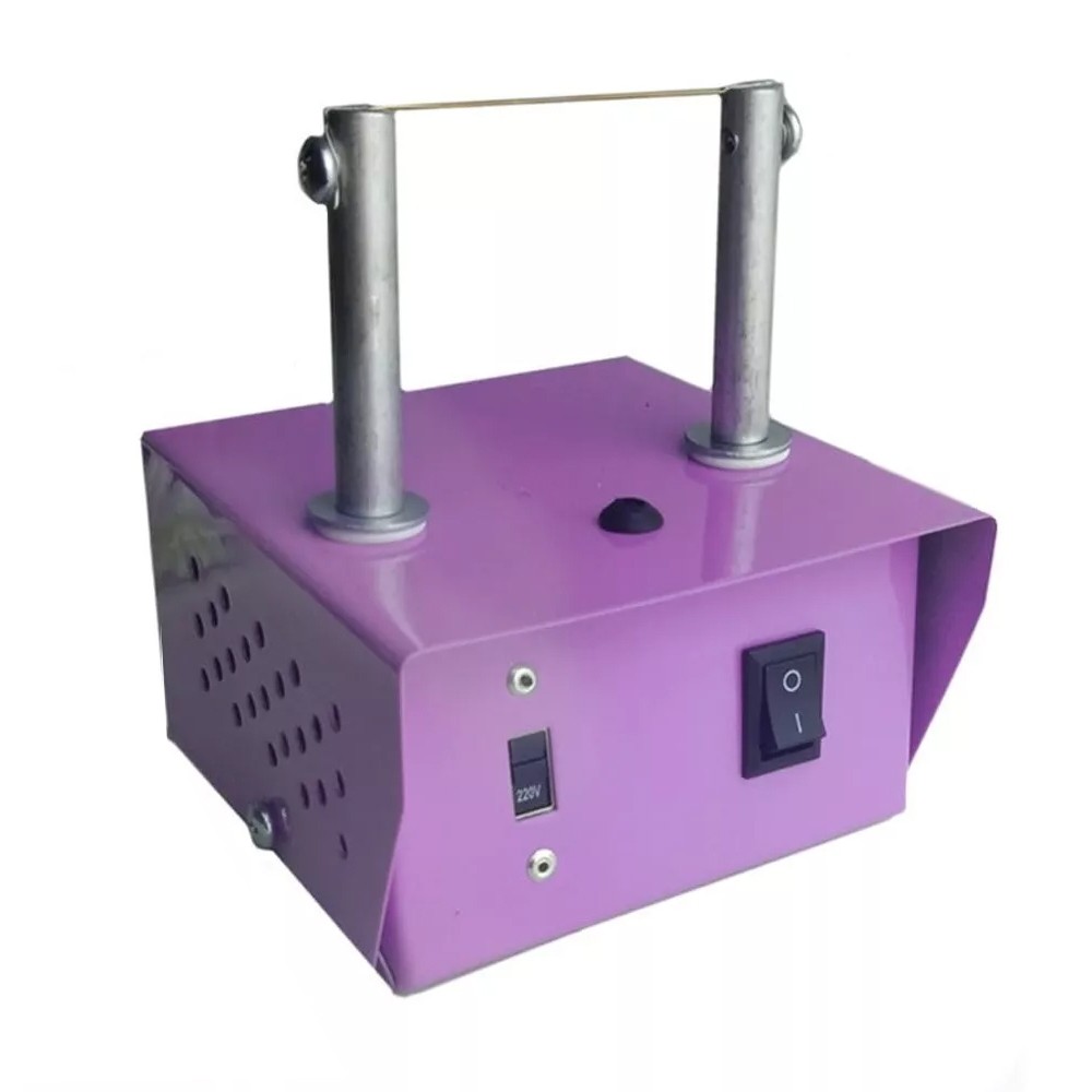 Máquina de Cortar Fita/Fuxico com Haste Alta Bivolt – Cor Roxo – Acompanha Refil
