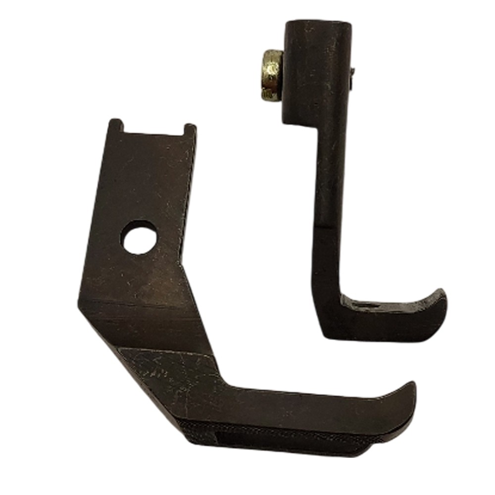Conjunto Calcador de Vivo 3/16" B DURKOPP – 10796K + 10795B para Máquina de Costura Industrial