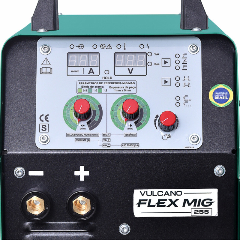 Maquina Inversora De Solda Balmer Vulcano Flexmig 255 Mf - 220V
