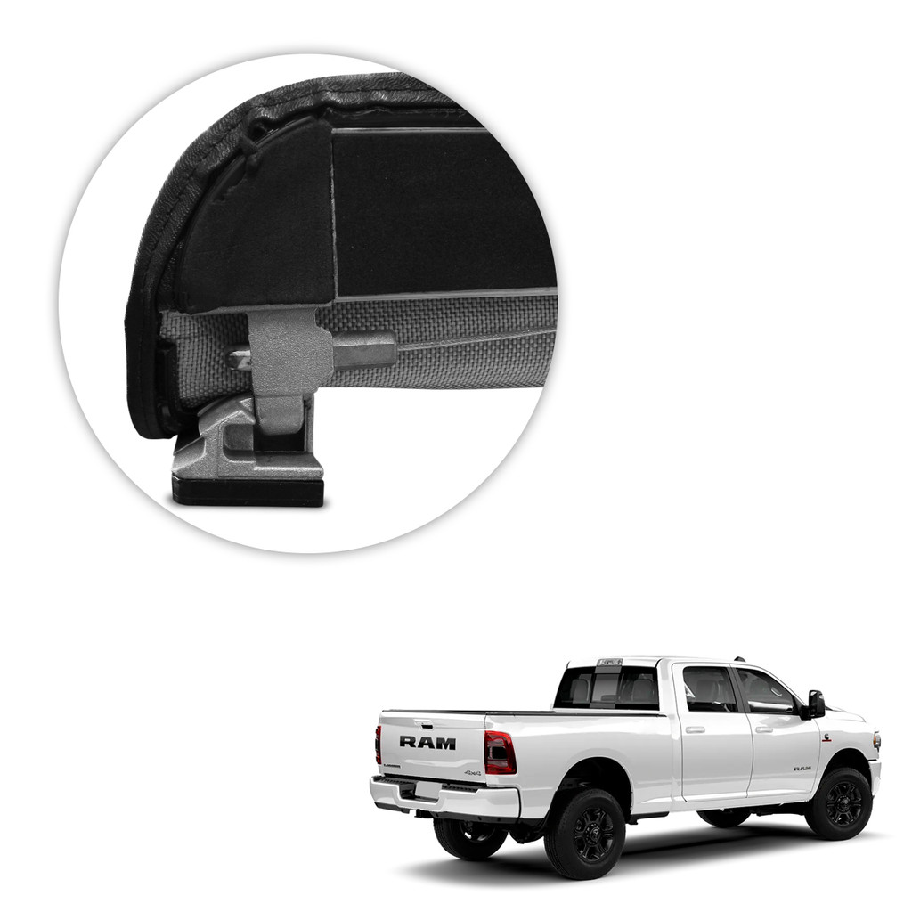 Capota Maritima Dodge Ram 2500 3500 2012 a 2025 Sem Baú Trek Aluminio Force