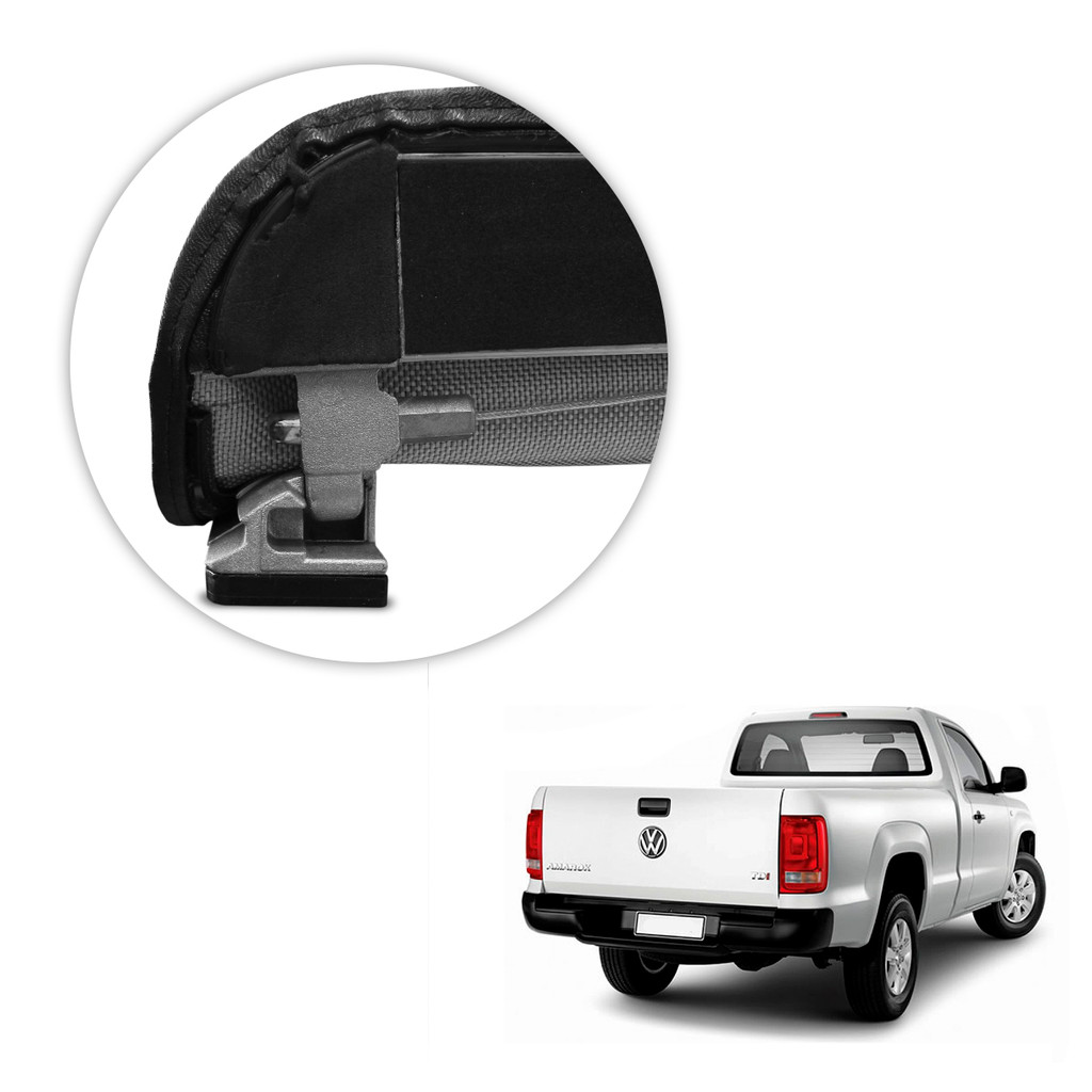 Capota Maritima Amarok CS 2010 a 2025 Trek Aluminio Force