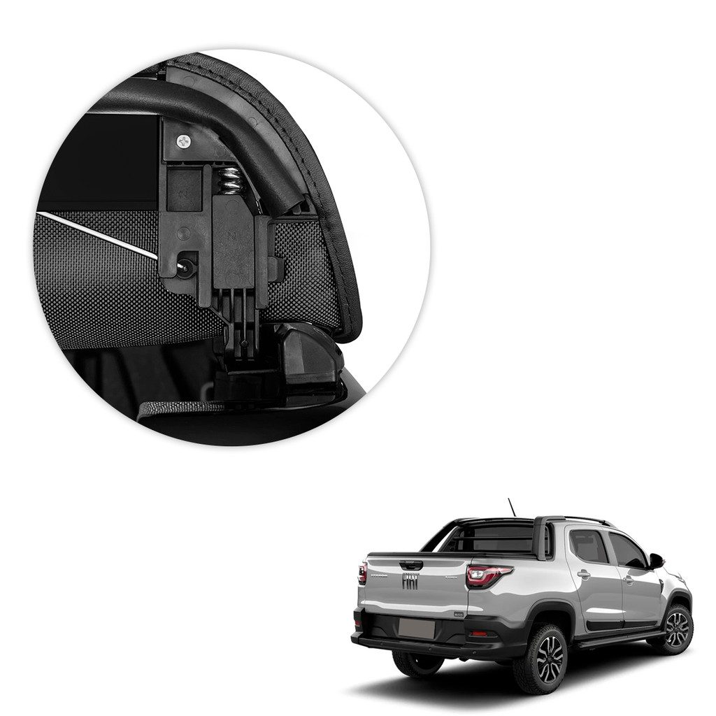 Capota Maritima Strada CD 2021 a 2026 Com Santo Antonio Original GRX Pro Black Keko