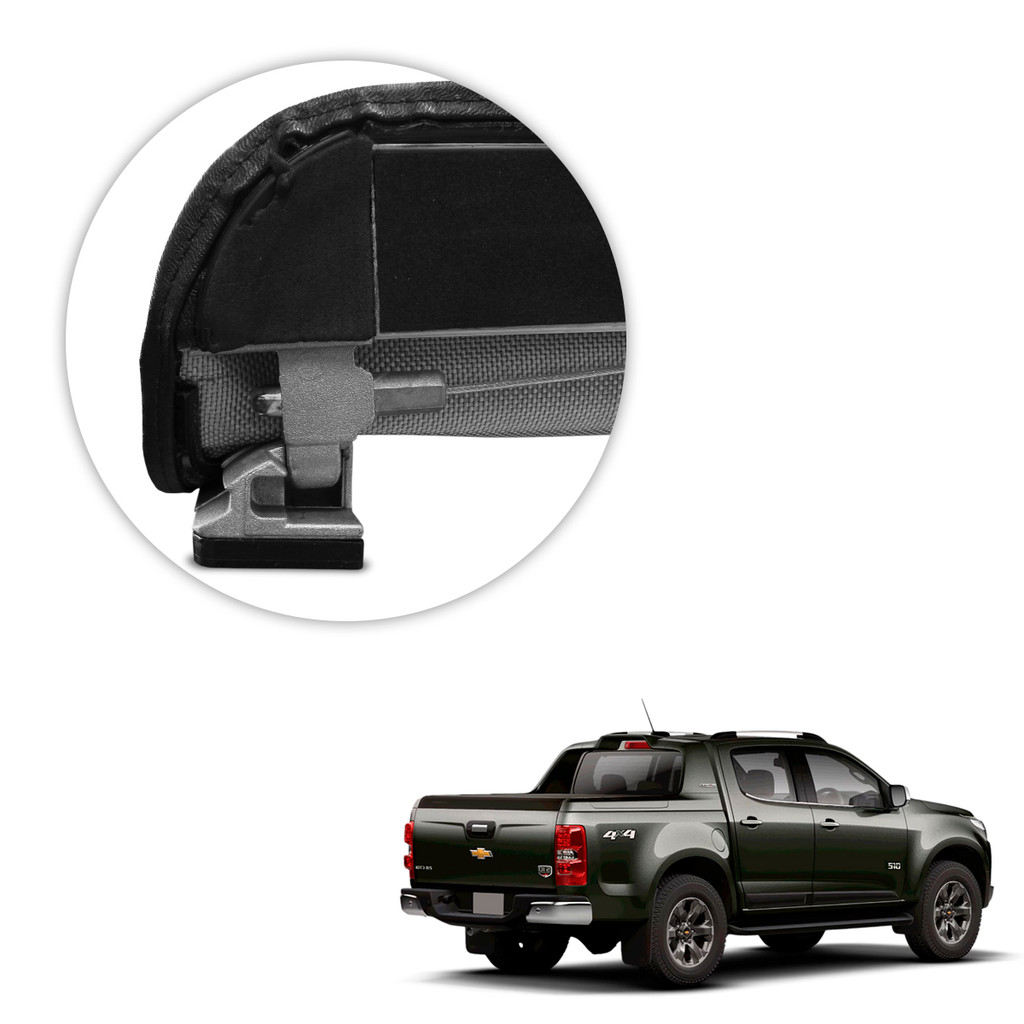 Capota Maritima S10 2012 a 2024 High Country Trek Aluminio Roller