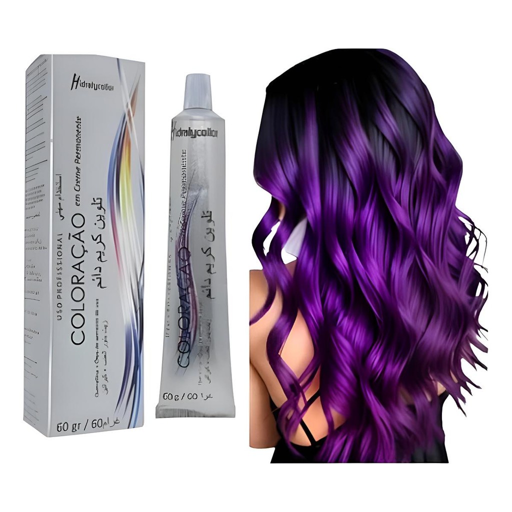 Tinta Cabelo Roxo Violine 66.226 Coloração 60g Mairibel 810