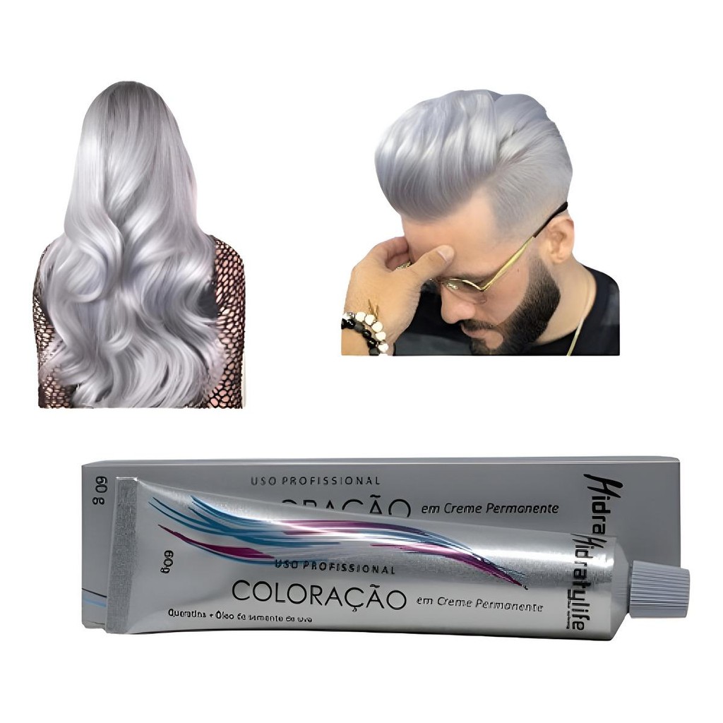 Tinta Cinza Platinado 12.16 Mairibel Hidratylife Cinza