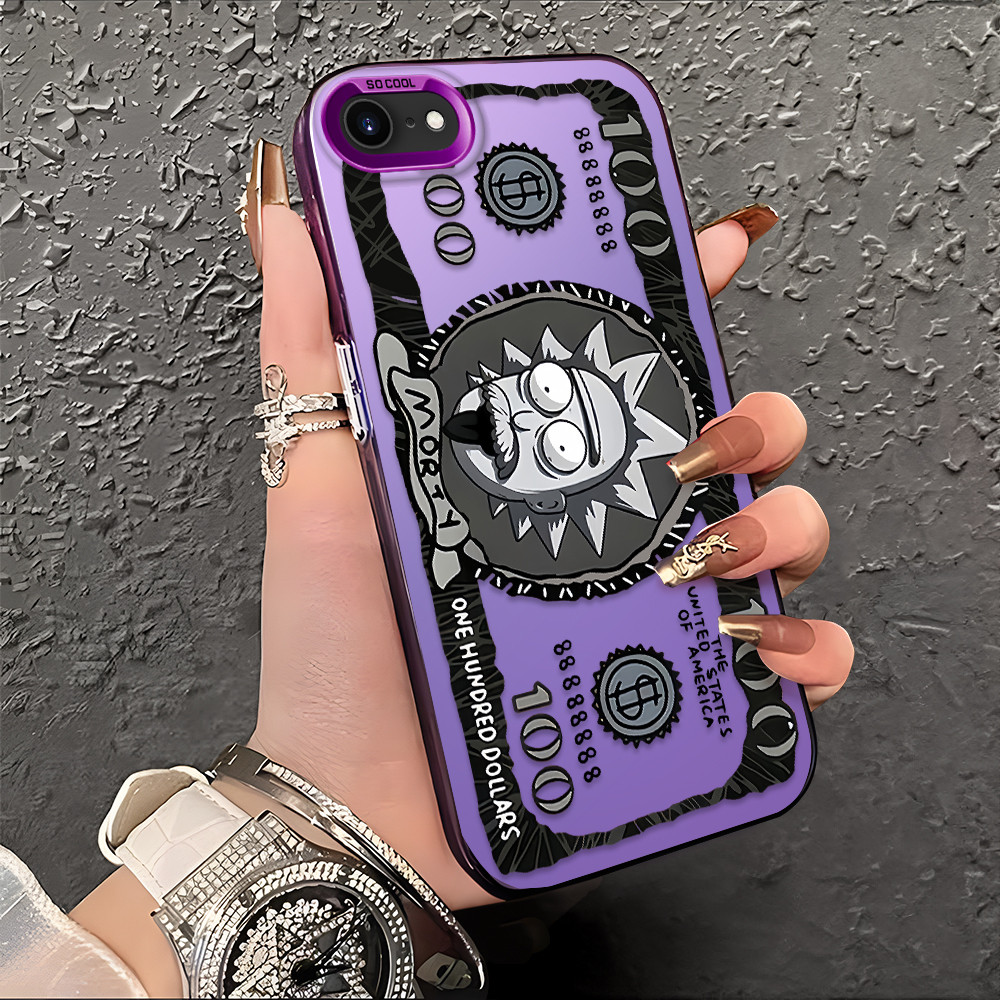 Capa Para iPhone 7 8 SE 2020 2022 Normal Capinha De Silicone Anti Choque Celular Estampada Criativa Case CY2832 em Oferta na Shopee