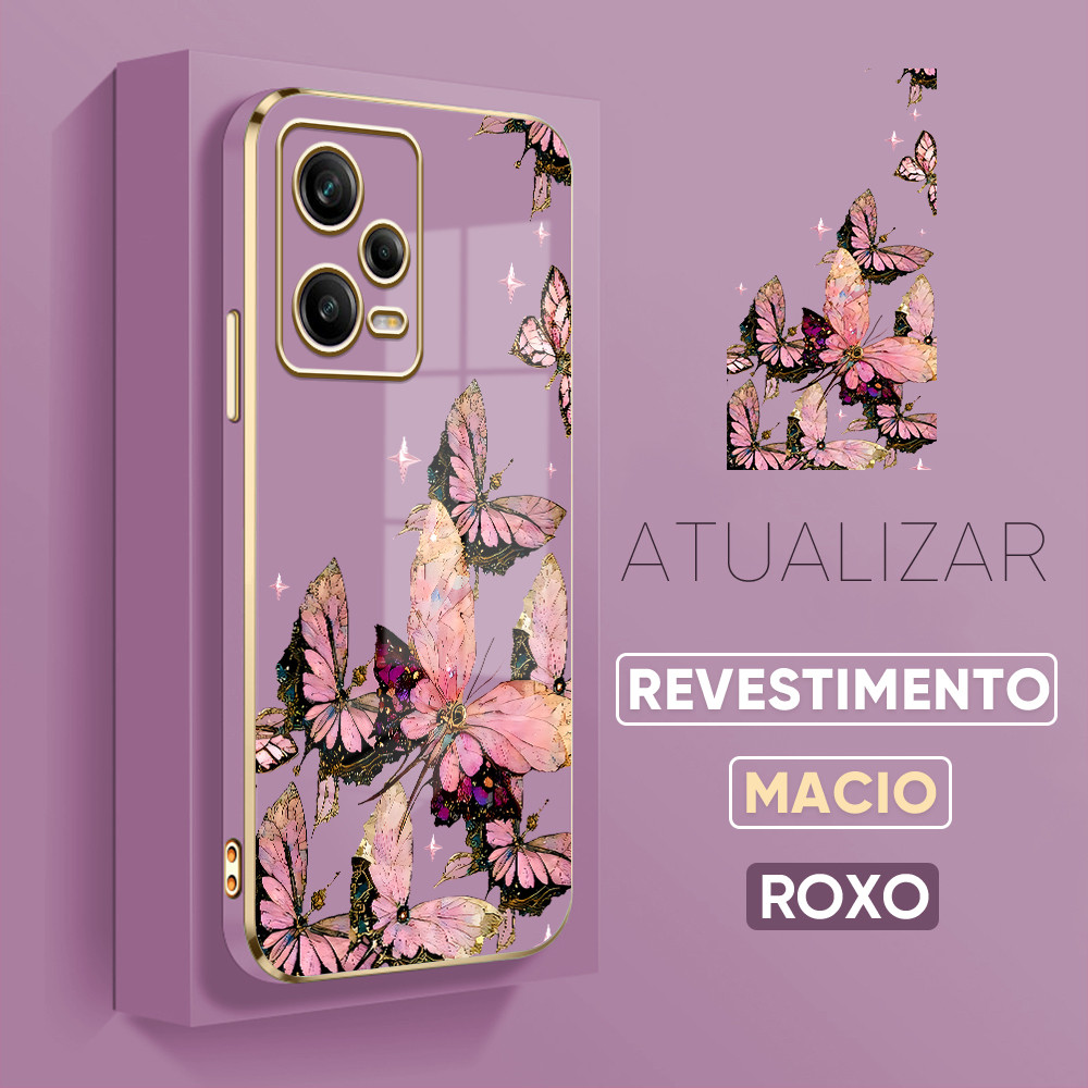 Capinha Para Xiaomi Redmi Note 12 Pro 5G Capa Macia Celular De 1980 DD