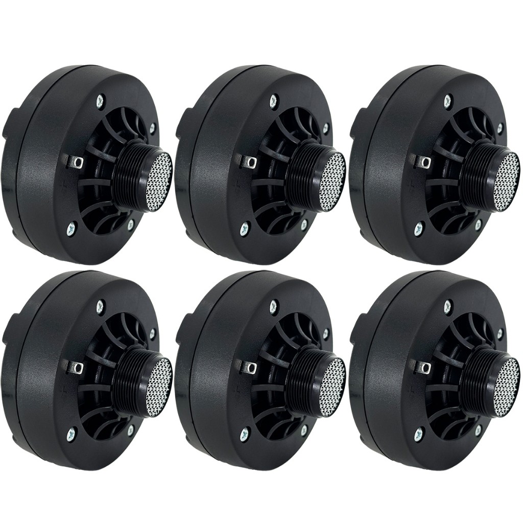 Kit 6 Driver Orion 120w 8 Ohms Corneta Som Automotivo