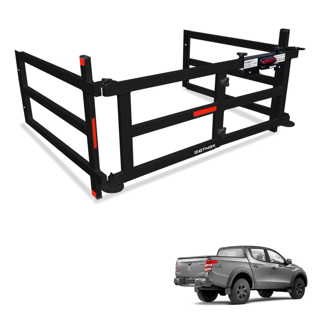 Extensor de Caçamba L200 Triton Sport 2017 a 2025 Dobravel EDD Preto