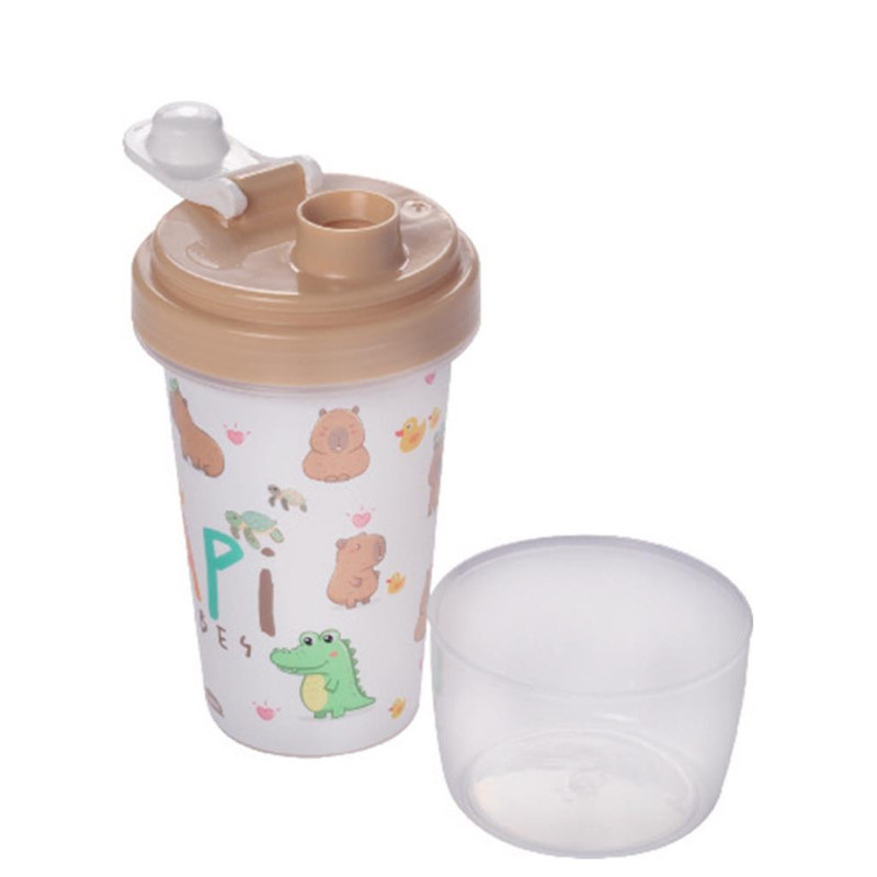Shakeira Fitness  320ml Capivara  Coqueteleira Proteína