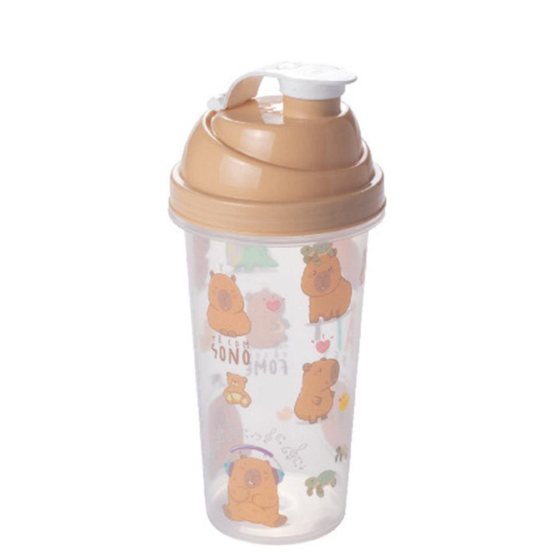 Shakeira Fitness  580ml Capivara  Coqueteleira Grande Proteína