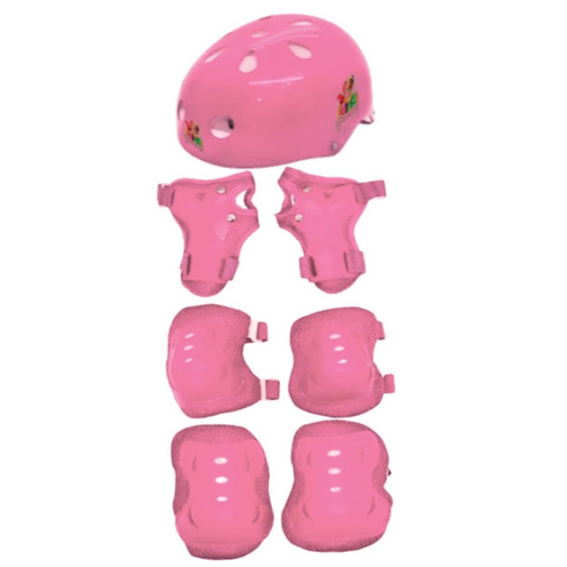 Kit Proteção Capacete Princesas Segurança Disney Zippy