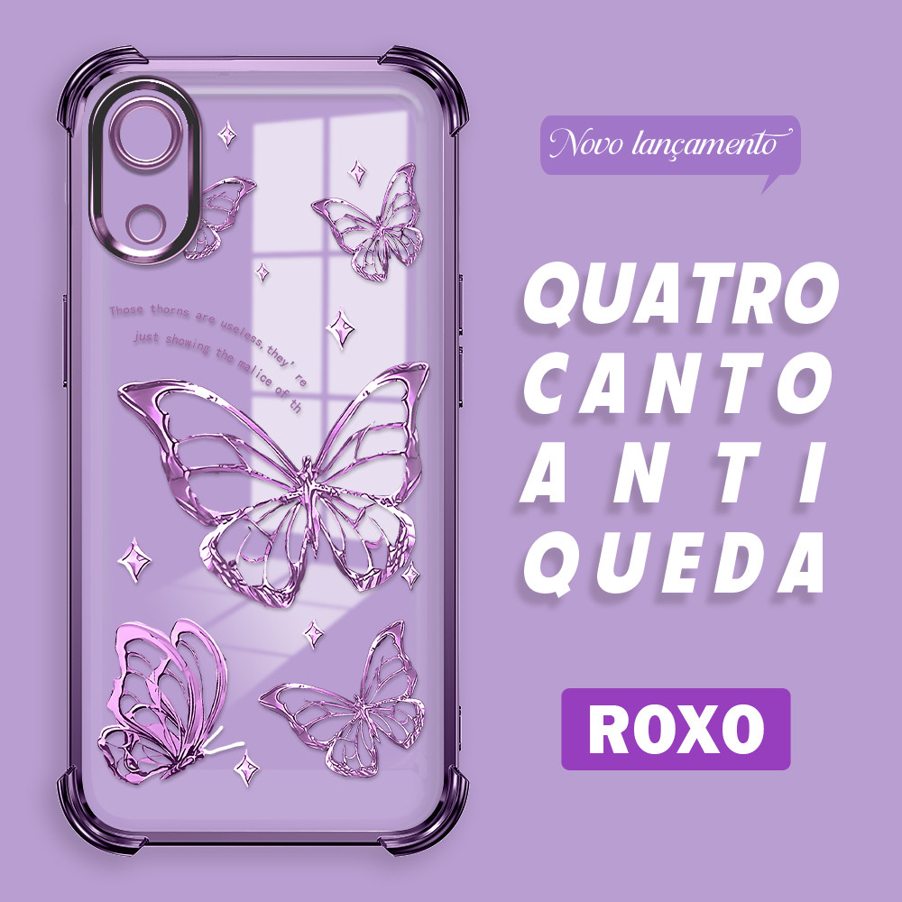 Capa Para Samsung Galaxy A03 Core Case Capinha Celular de alta qualidade Transparente Protetora SJ0057 em Oferta na Shopee