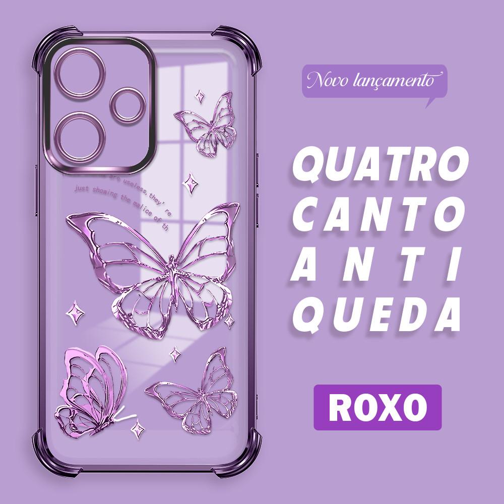Capa Para Infinix Hot 30i Case Capinha Celular de alta qualidade Transparente Protetora SJ0057 em Oferta na Shopee