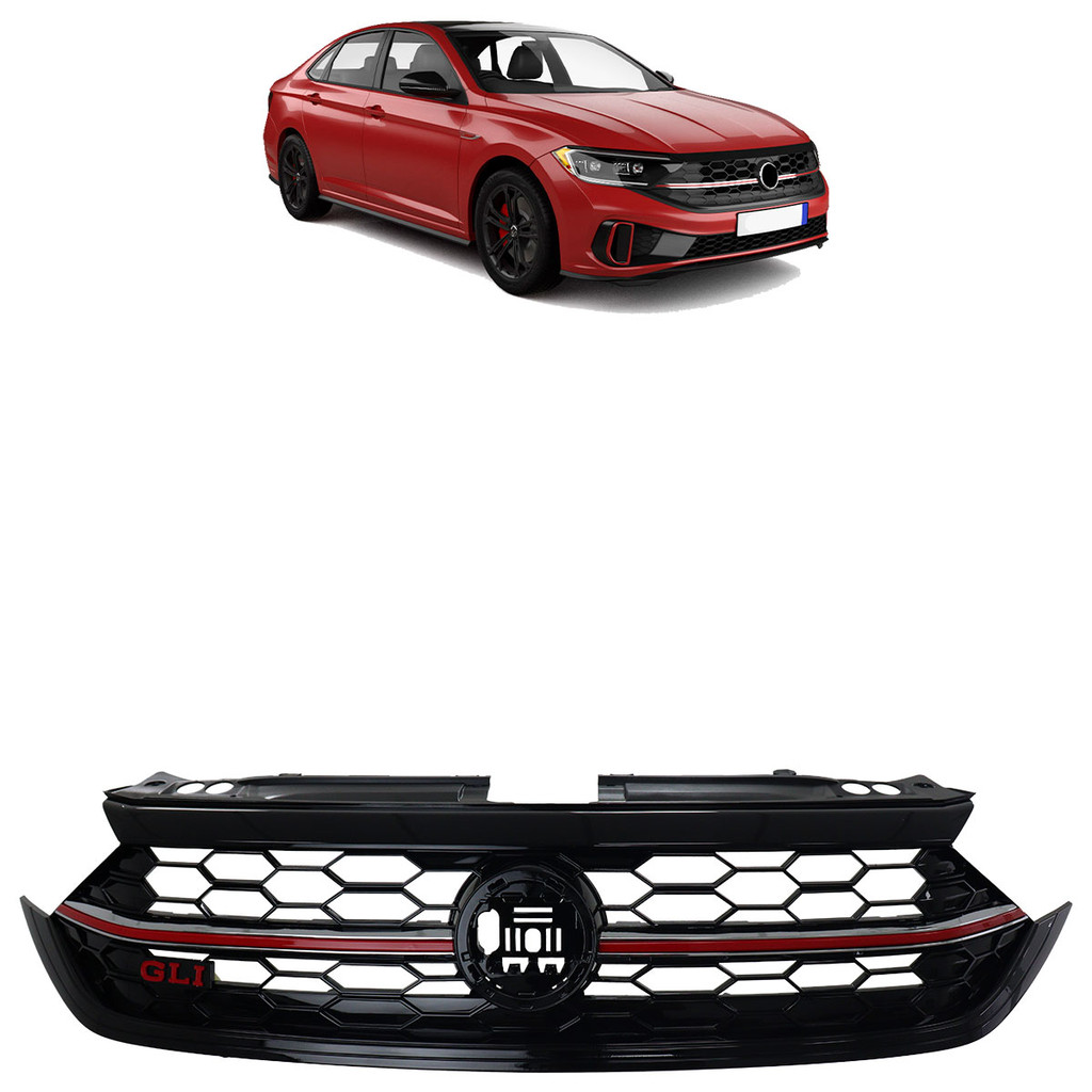 Grade Dianteira Jetta GLI 2022 2023 Black Piano
