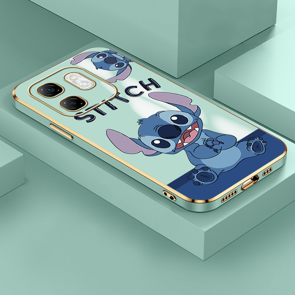 Capa Para Infinix Smart 9 Hot 50i Capinha De Celular Stitch Soft Case 1223 DD