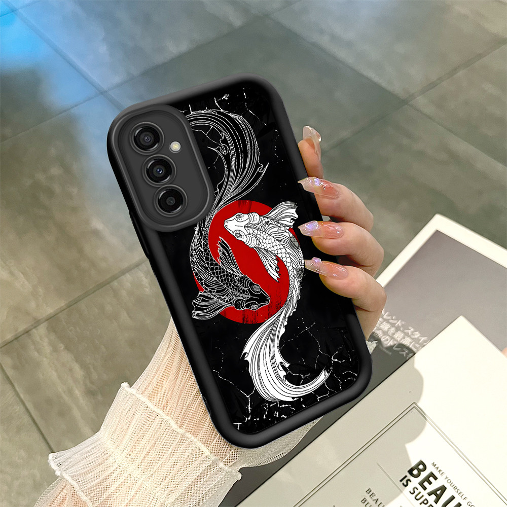 Capa Para Samsung Galaxy M23 M13 4G 5G Capinha Macio Normal Preto Silicone De Celular Case Preto Silicone Dupla 5920 TYB em Oferta na Shopee