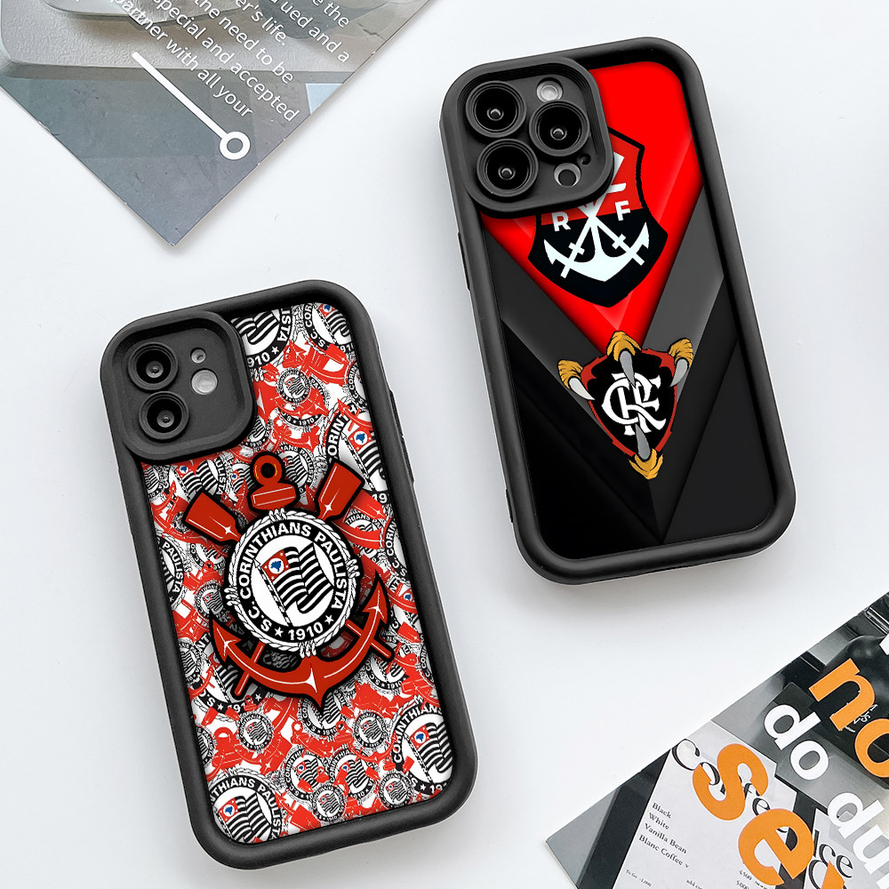 Capa Para Xiaomi Redmi A3 A3X Poco C61 Capinha Macio Normal Preto Silicone De Celular Case Preto Silicone Dupla 5922 TYB