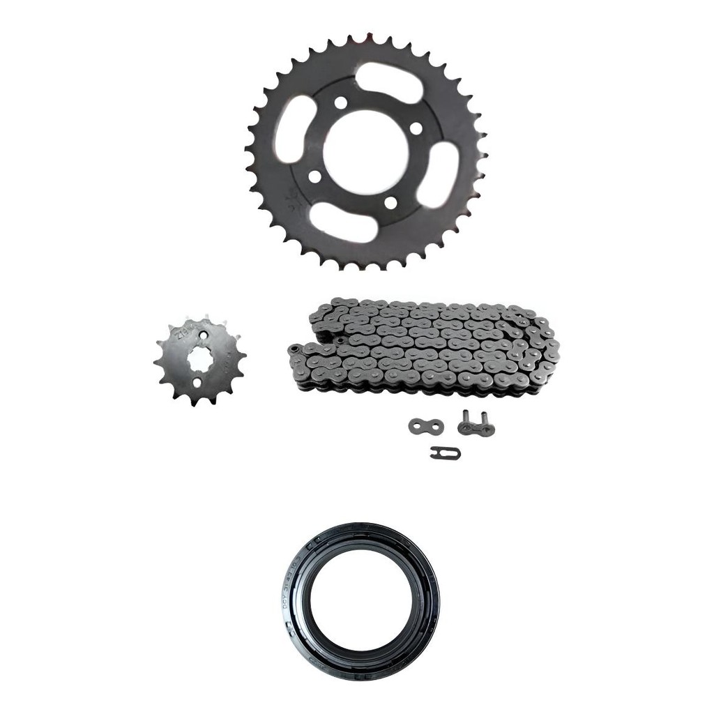 Kit Relação + Retentor Eixo Pinhão Shineray 50 Phoenix PÇ1027