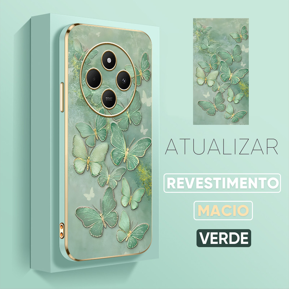 Capinha Para Xiaomi Redmi 14C A4 4G 5G Capa De Anti Choque Celular 1760 em Oferta na Shopee