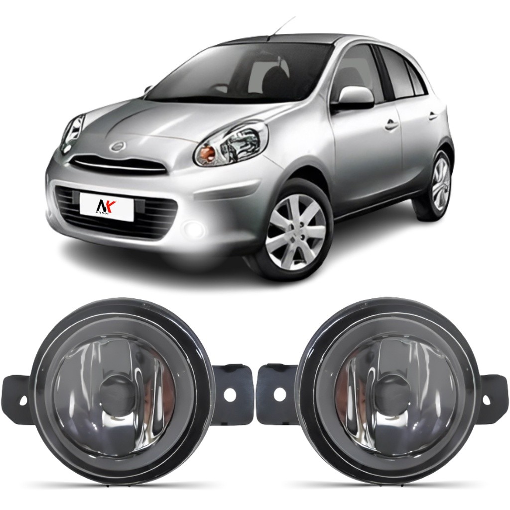 Farol Milha Nissan March 2013 2014 2015 2016 2017 2018 2019