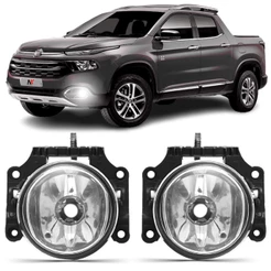 Par Farol Milha Fiat Toro 2016 2017 2018 2019 2020 2021