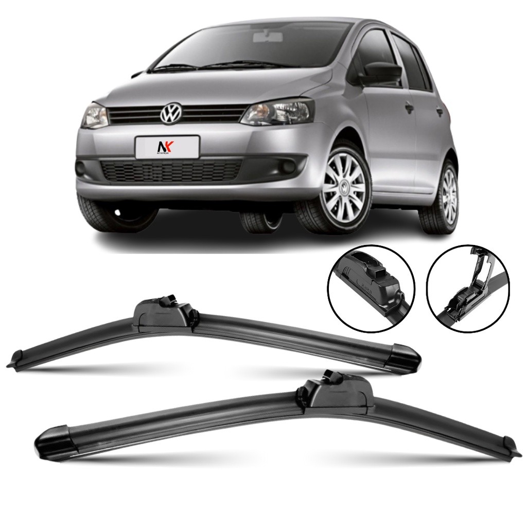 Par Palheta Limpador Parabrisa 22'' 15'' Fox 2010 2011 2012