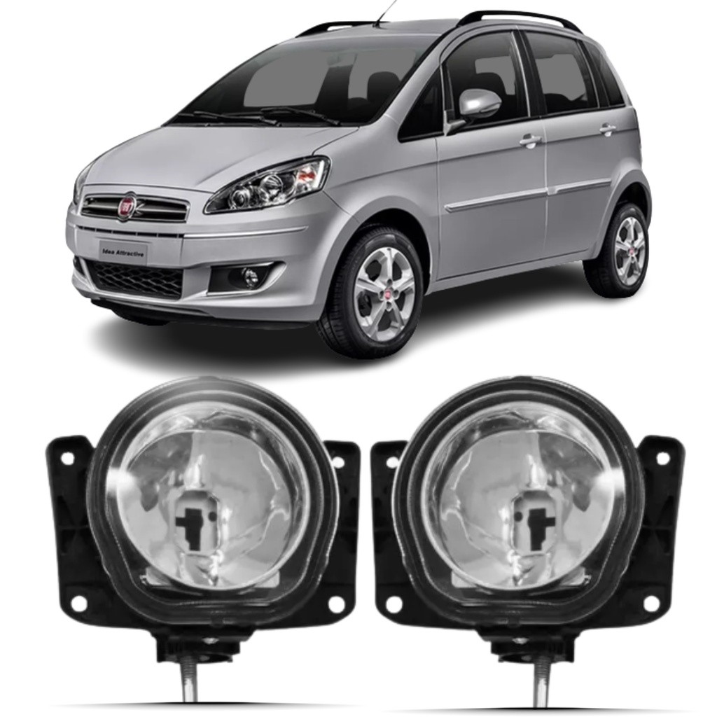 Par Farol Milha Fiat Idea 2011 2012 2013 2014 2015 2016
